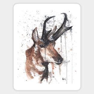 Red Deer Sticker